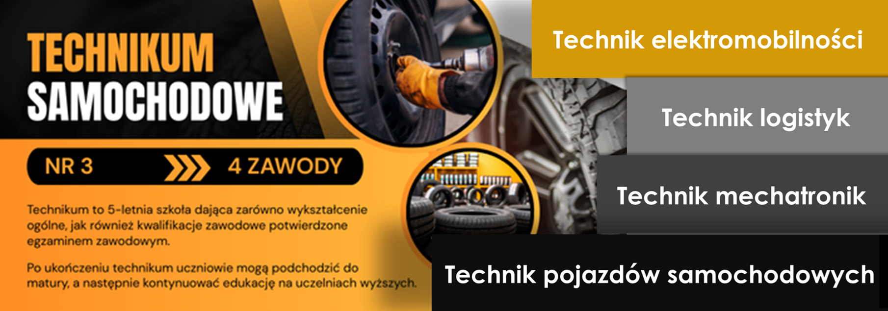 Technikum samochodowe - kierunki