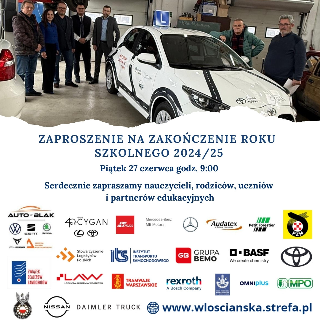 Zakończenie roku szkolnego 2024/2025